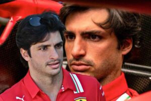 Carlos Saintz pilota Ferrari