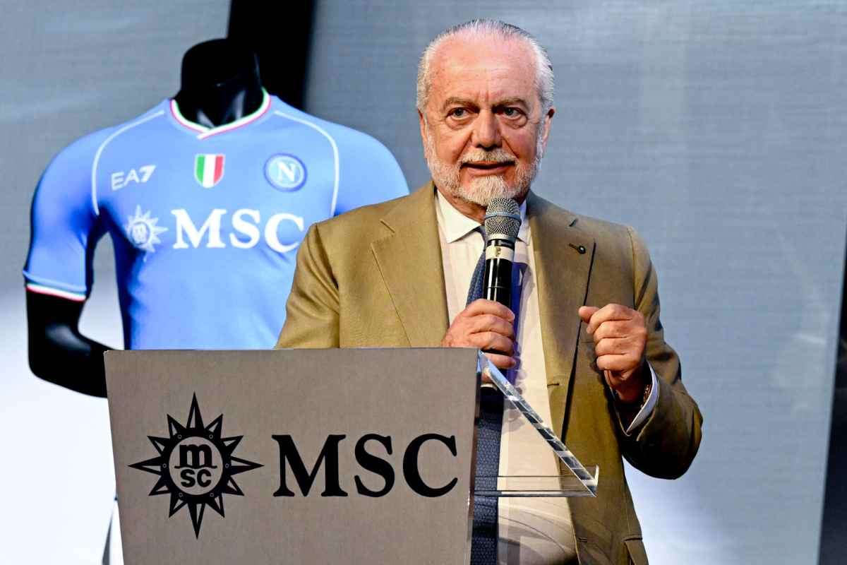 De Laurentiis vuole il calcio gratis in TV