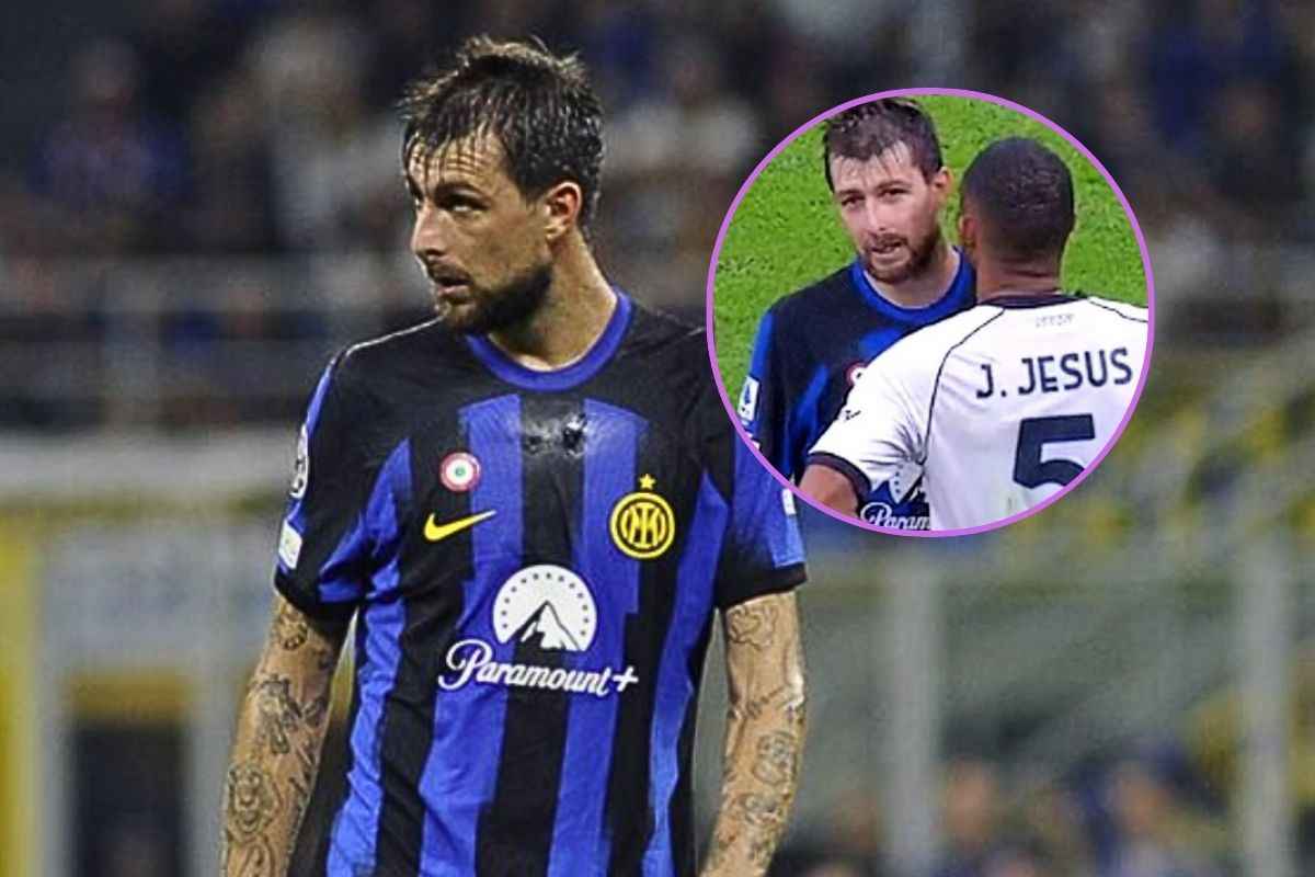 Il calciatore dell'Inter Acerbi