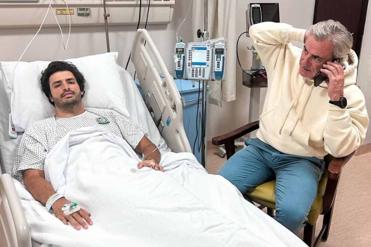 Carlos Sainz tempi di recupero