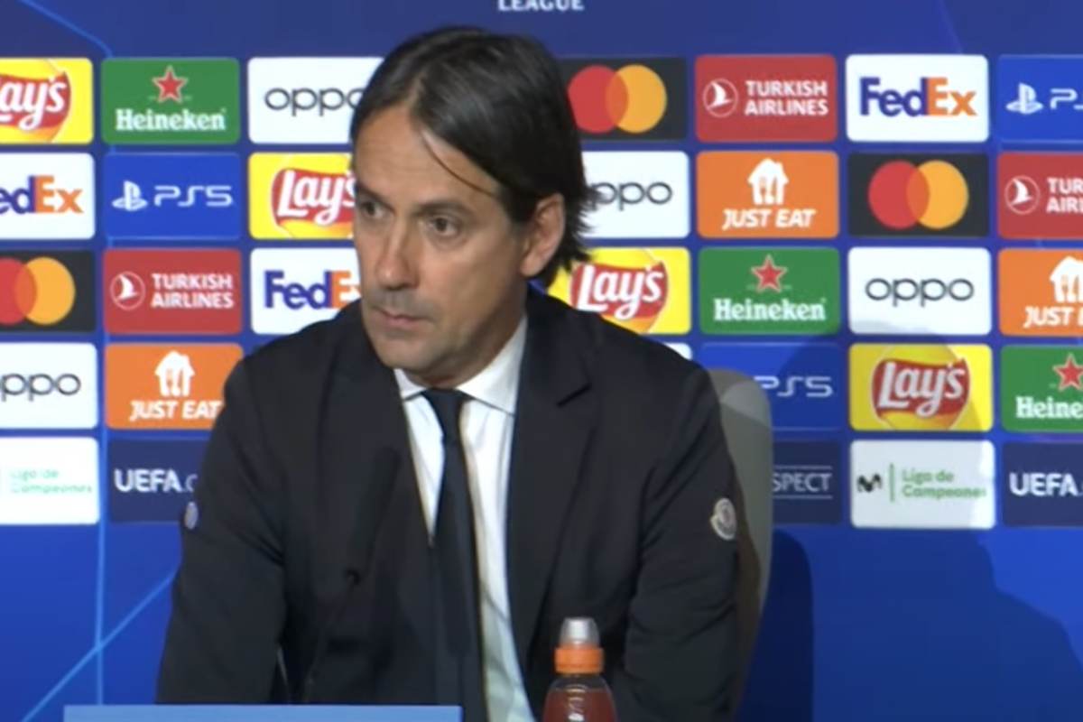 Simone Inzaghi conferenza stampa vigilia vs Atletico Madrid ritorno ottavi di finale Champions League