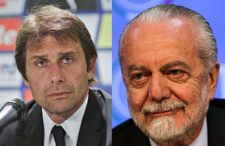 Antonio Conte e Aurelio De Laurentiis